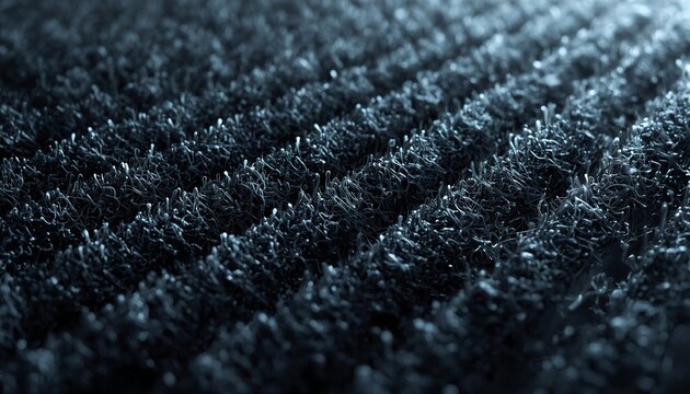 Extreme Macro Close Up Of Advanced AI Processor With Microscopic Circuit Patterns