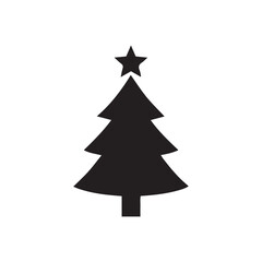 Obraz premium Winter Christmas Tree Vector