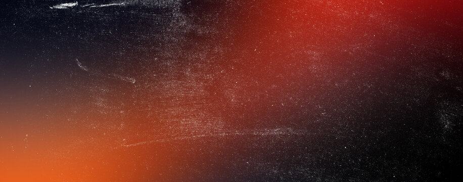 Dramatic red and black film grain texture with intense light leaks and dusty surface ideal for horror movie posters and high contrast vintage photography overlays for creative art.
