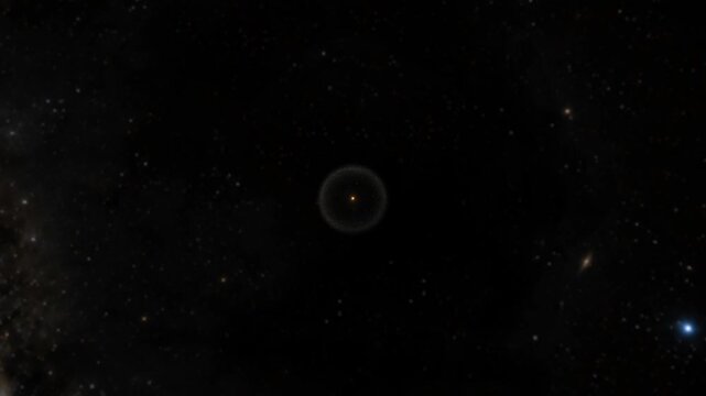 Oort cloud and space