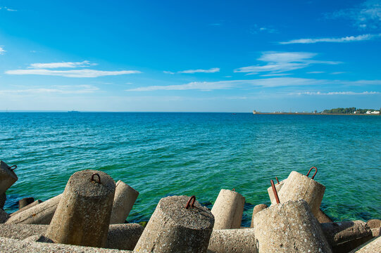 Summer holiday by the sea side, Hel, Poland