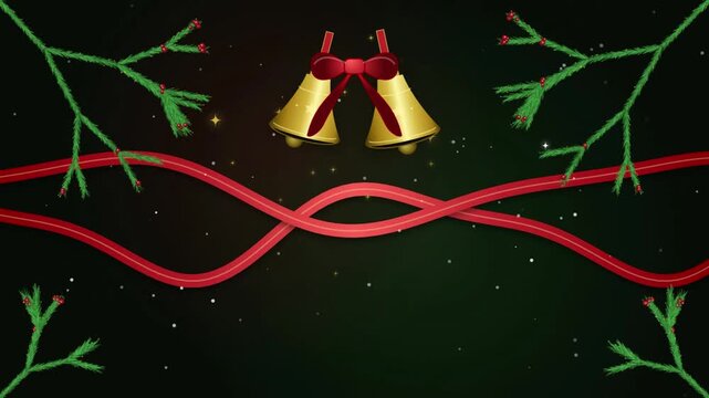 A beautiful Christmas-themed animated video.