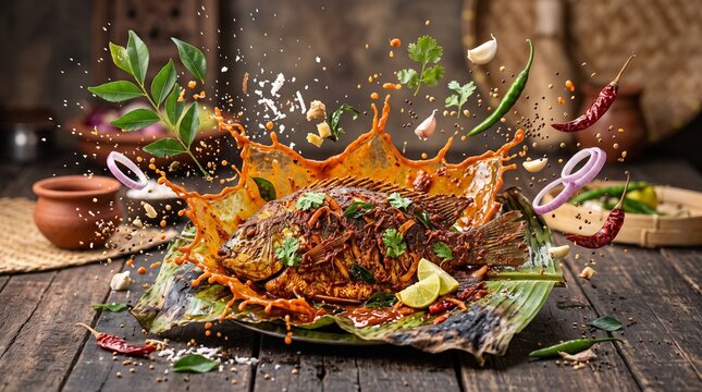 Karimeen Pollichathu