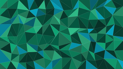 Fototapeta premium Geometric Polygon Gradient Background with Low Poly Triangles and Crystal Facets Variation