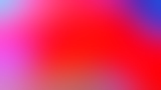 Abstract red and pink gradient background. Vibrant neon color blend for modern design.