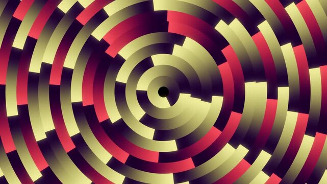 Segmented Ring Geometric Dynamic Background