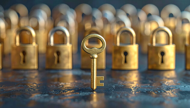 Security Padlocks Concept