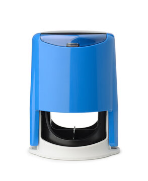 Blue office self inking stamp