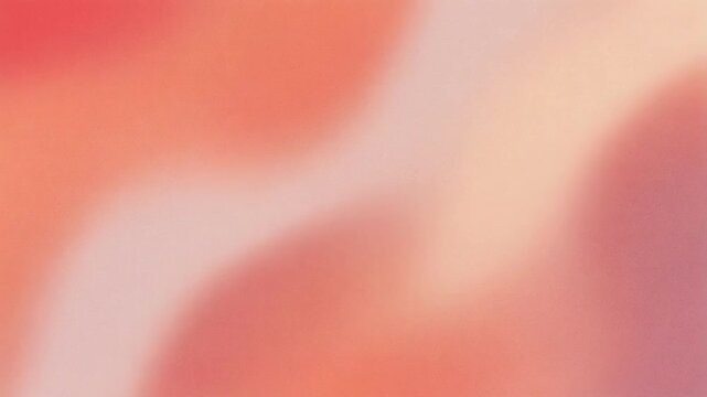 Soft blended gradient background with warm peach and coral tones