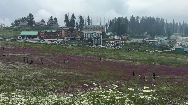 Kashmir Travel Journey, Captured in Stunning Landscape and Slow Motion Featuring. Gulmarg beautiful destination and travel in srinagar