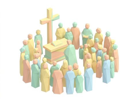 Easter worship gathering church community celebrating together in joyful atmosphere
