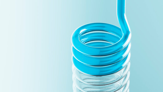 3D Medical Tubing Fluid Circuit