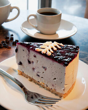 Blueberry cheesecake 