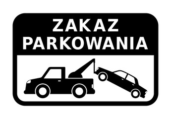 znak zakazu parkowania © robert6666