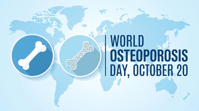 World Osteoporosis Day, bone health awareness