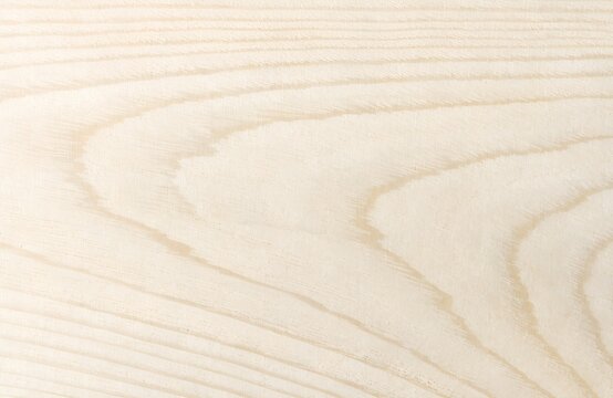 Natural light ash horizontal timber board wood grain texture background