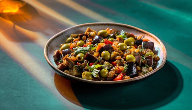 Colorful Vegetable Medley in Bowl - A Vibrant Culinary Delight.