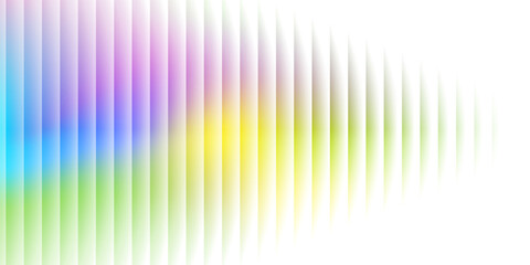 Obraz premium Minimal abstract background with ambient colorful gradients, translucent glass stripes and soft glowing light. Clean modern vector design for branding, presentations, wallpapers and digital interfaces