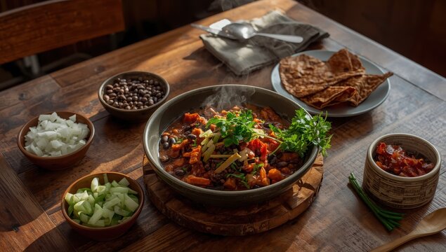 Tropeiro beans, a Brazilian dish from Minas Gerais, feature pork and beans.