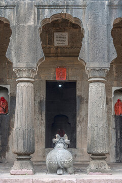 Radha Shankar Temple, Kshetra Mahuli, at the Krishna and Venna river confluence, Built by Radhabai (sister of Shankarrao Raghunathrao Pant Pratinidhi), 18th century, Satara, Maharashtra, India.