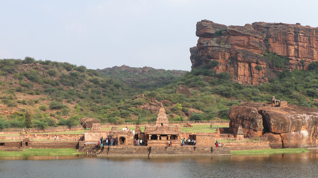 Sri Bhootanatha Gudi Badami Karnataka, India, World UNESCO site.