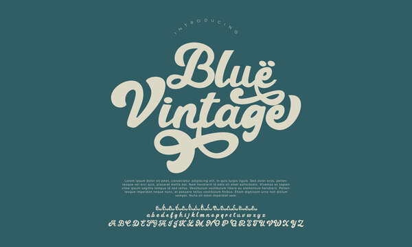 Elegant ligature alphabet letters font logo. Typography luxury classic lettering serif fonts decorative wedding vintage retro logos, design for fashion, beauty shop and brand . vector illustration