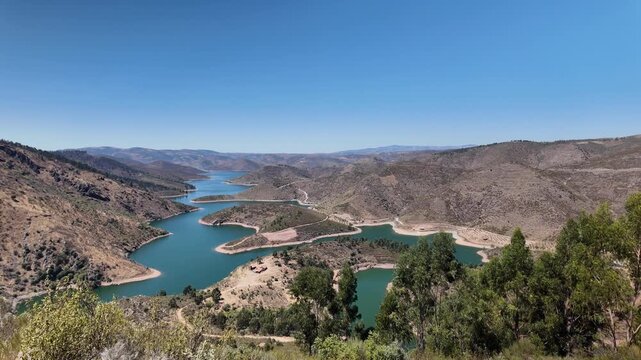 Scenic miradouro da serpente do medal in portugal