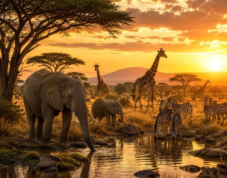 herd of elephants
