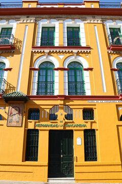 The Macarena Brotherhood building in Seville city, Spain