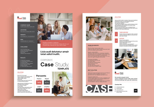 Case Study Flyer Layout