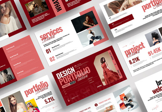 Design Portfolio Presentation Template