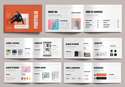 Minimal Portfolio Template for Creative Professionals
