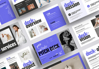 Studio Pitch Deck Presentation Template