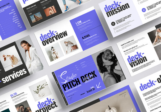 Studio Pitch Deck Presentation Template