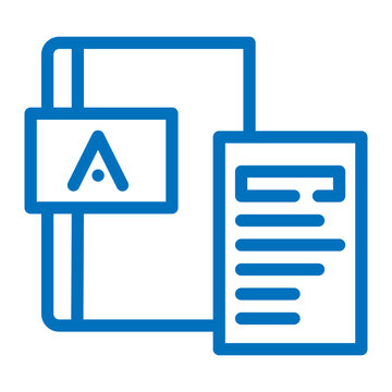 appendix document a icon