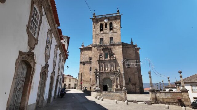 Basilica of our lady of the assumption in moncorvo, portugal