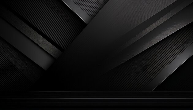 geometric modern black presentation background