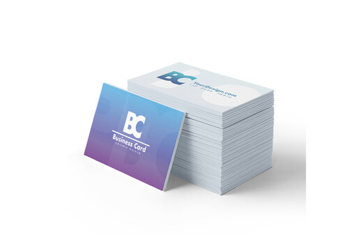 Business Card Mockup Realistic Design for Marketing and Packaging