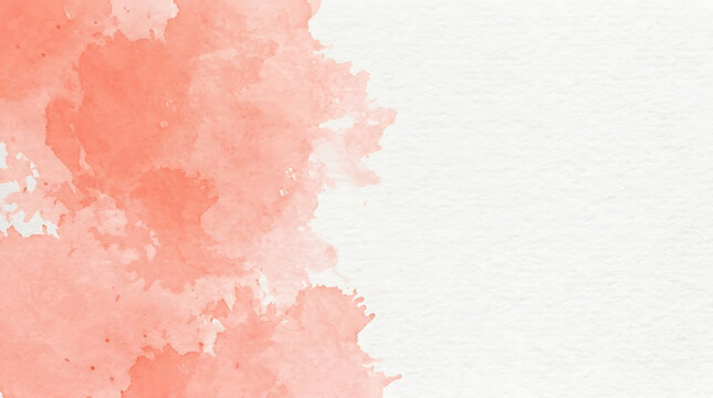 Soft pink watercolor abstract background with smooth blend