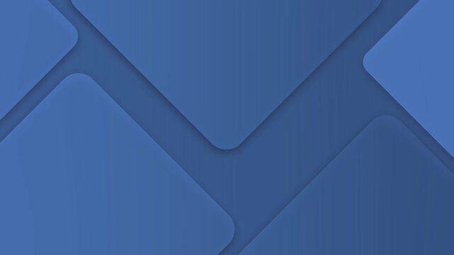 Abstract geometric background with overlapping rounded shapes and soft shadows animation
