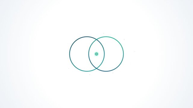 Business Partnership Deal and Merger Concept Animation, Corporate Handshake Contract