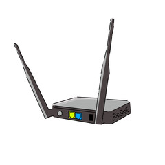 Fototapeta premium wi fi router