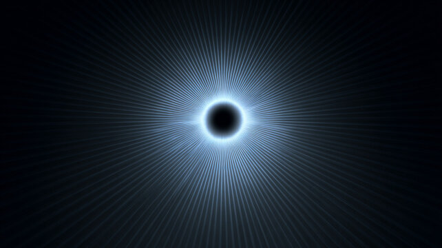 soft light pulses radiating from center in digital space, smooth gradient, minimal futuristic composition
