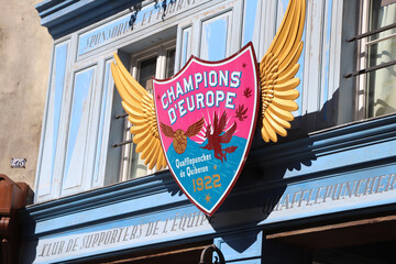 Fototapeta premium Quidditch Champions poster in The Wizarding World of Harry Potter
