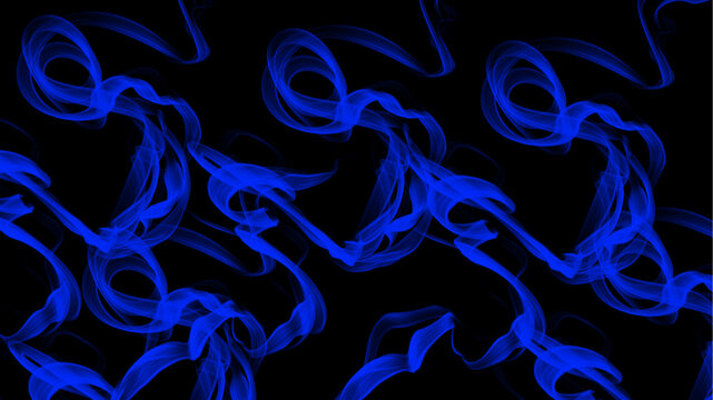 Blue smoke fog abstract background texture
