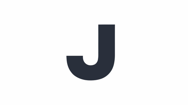 Bold minimalist black letter J logo.