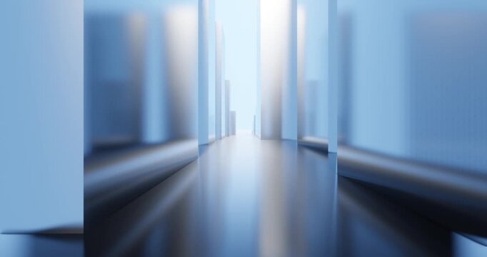 Architecture background city buildings models 3d animation