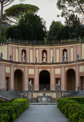 Obraz premium Historic Giardino di Villa Bettoni in Gargnano on Lake Garda, Italy