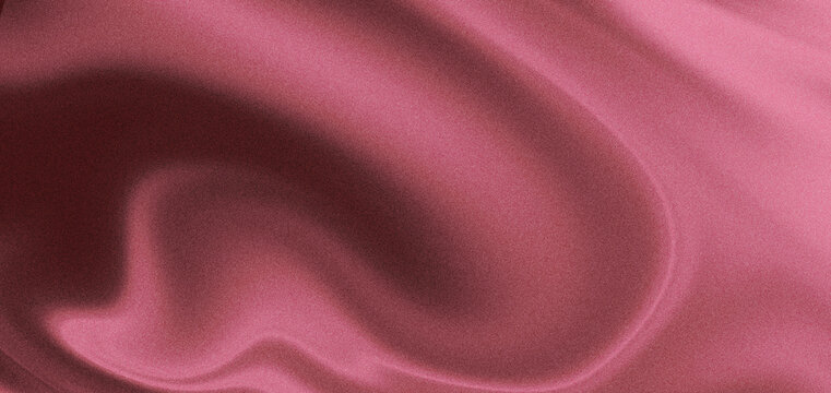 Pink silk fabric satin textile abstract wave smooth drapery flowing pink silk fabric with soft satin texture, abstract wave fold, smooth sheen