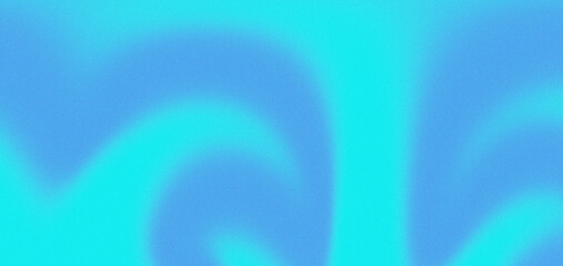 Fototapeta premium Turquoise blue gradient blur abstract background soft color wave texture smooth light modern design calm art